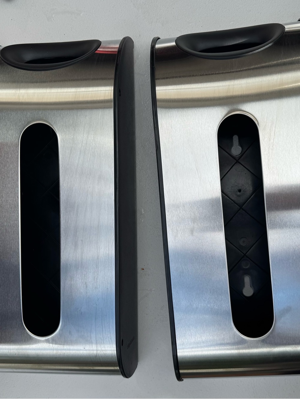 Simplehuman Wall Mounted Stainless Steel Grocery Bag Dispensers